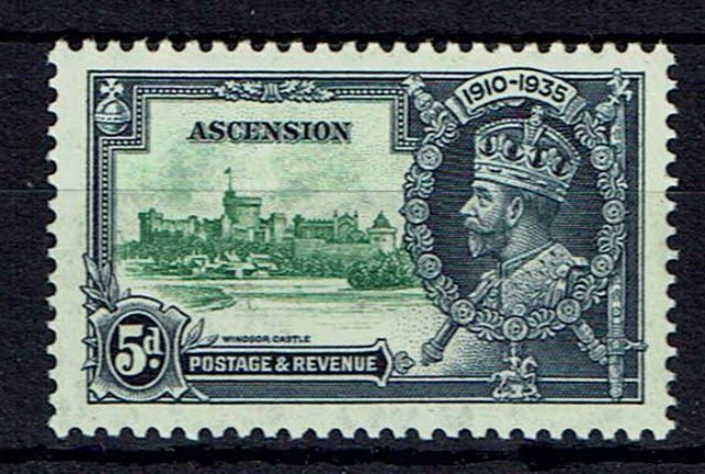 Image of Ascension SG 33k VLMM British Commonwealth Stamp